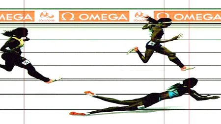 O sportivă din Bahamas a plonjat peste linia de sosire, ca să ia aurul la JO 2016