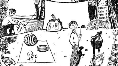 Testul zilei: câte persoane sunt în acest camping?