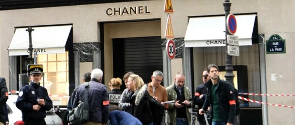 Jaf armat la un magazin Chanel din Paris. Atacatorii ar fi furat bunuri în valoare de milioane de euro