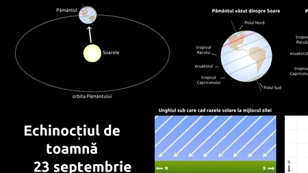 Echinocțiul de toamnă are loc pe 23 septembrie
