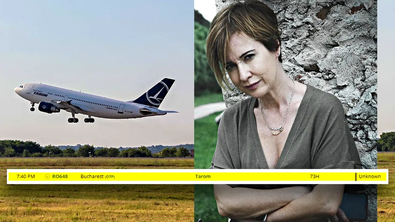 Medeea Marinescu a răbufnit, după ceea ce trebuia să fie un zbor scurt cu Tarom de la Cluj la București: „Cum vă permiteți să vă bateți joc de noi??”