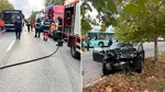 Accident grav în Craiova. A fost activat Planul Roșu de Intervenție după ce un autobuz și un autoturism s-au ciocnit. O persoană a decedat, iar alte șase au fost transportate la spital