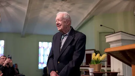 Jimmy Carter, în STARE GRAVĂ. Fostul președinte american primește îngrijiri paliative la domiciliu