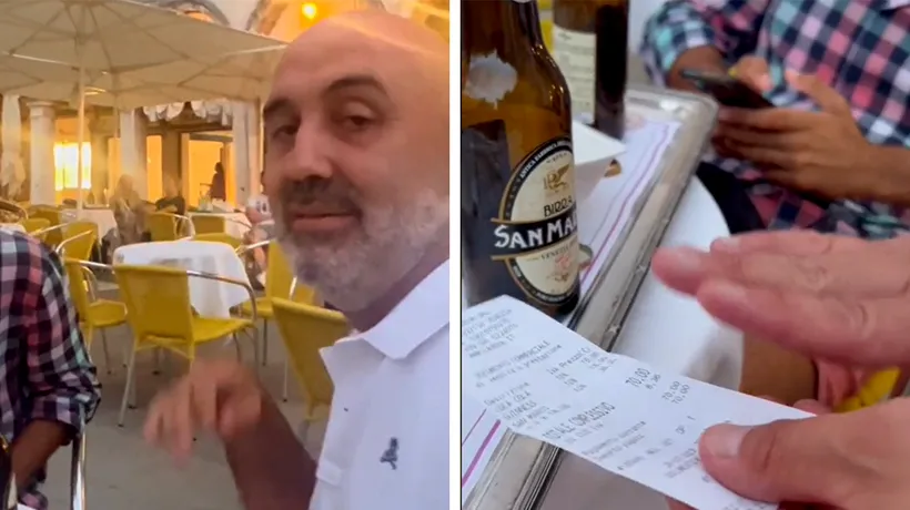 Cât a plătit un turist pentru o bere, în Venezia. I s-au cerut 7 euro „TAXĂ de muzică”
