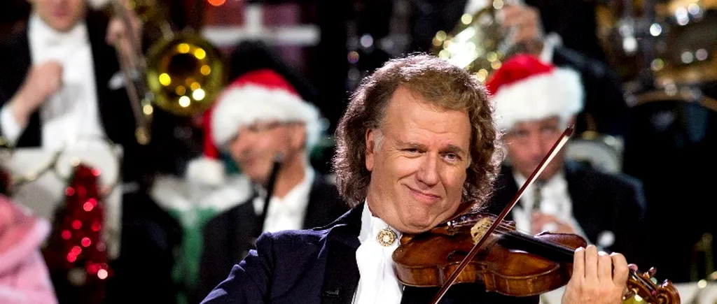 Celebrul violonist AndrÃ© Rieu vine în România în 2015