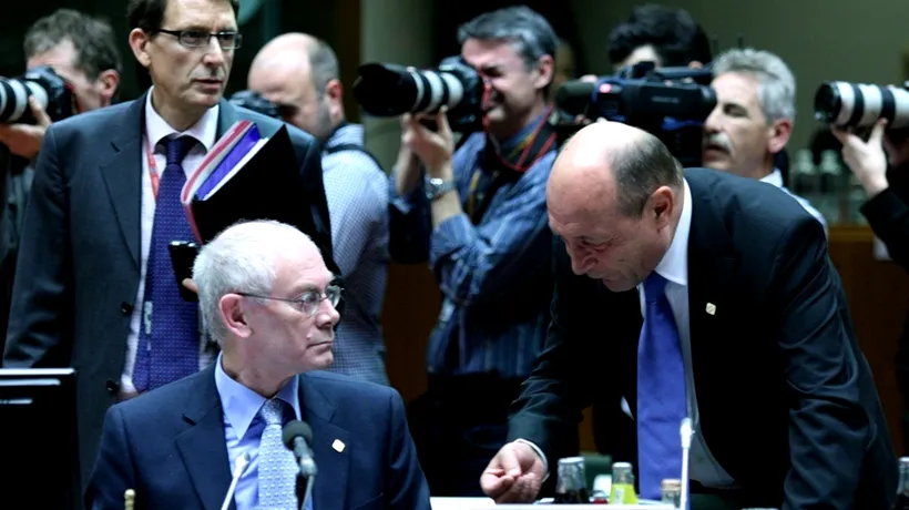 De ce a cerut Băsescu să se întâlnească mâine cu van Rompuy