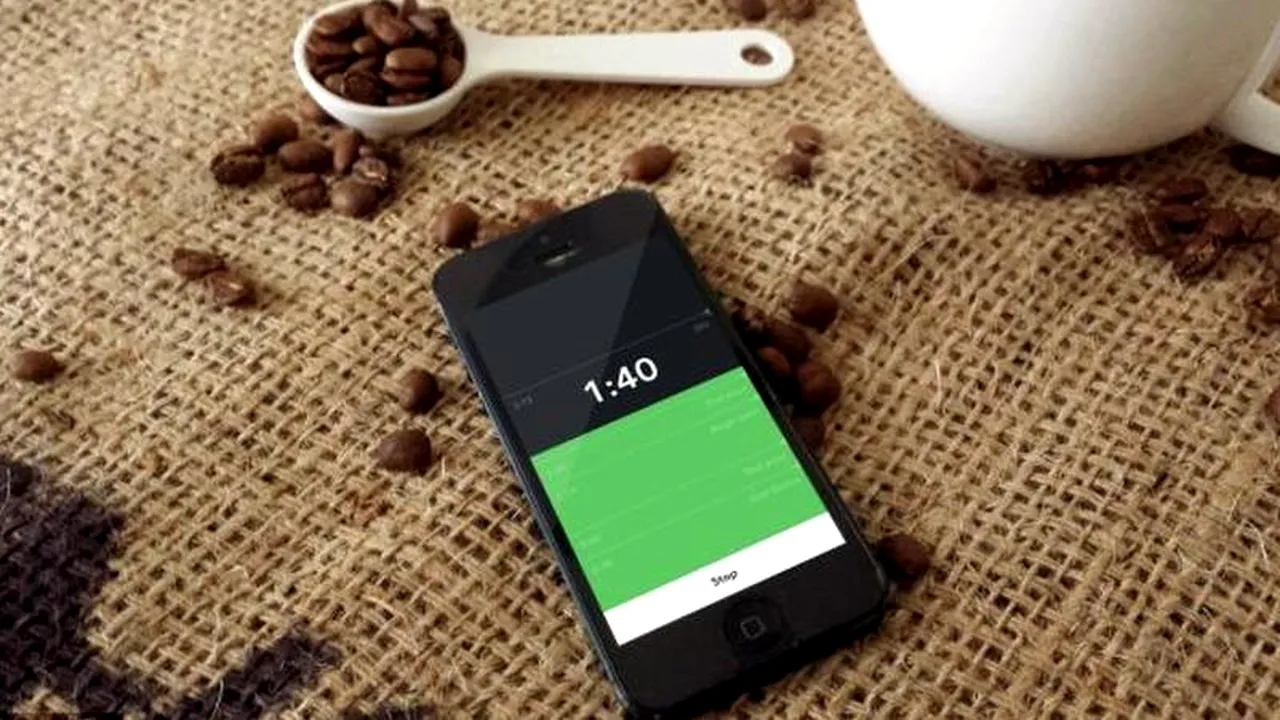 Cum să faci cafeaua perfectă. O aplicație pentru iPhone îți arată pașii