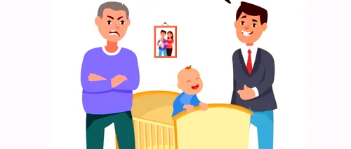 Test de perspicacitate | Care dintre cei 2 bărbați e tatăl bebelușului? Atenție la detalii!