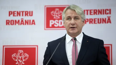 MESAJ. Teodorovici: Dacă înţeleg să îmi asum funcţia de preşedinte al PSD, înţeleg să-mi asum inclusiv istoria sa, cu bune şi cu rele