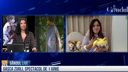 GÂNDUL LIVE. Mirela Rețegan, gașca Zurli: „Avem 12 ore de LIVE din Casa Zurli” / „Nu mi-a plăcut în copilărie că nu m-a îndrăgit doamna învățătoare”