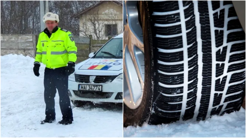 Ce amendă pot primi șoferii chiar dacă au montate anvelopele de iarnă. Puțini știu