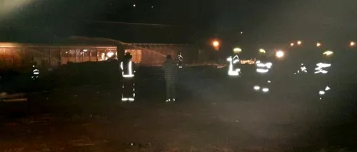 Pericol de explozie din gara Breaza a fost înlăturat: Incendiul a fost lichidat