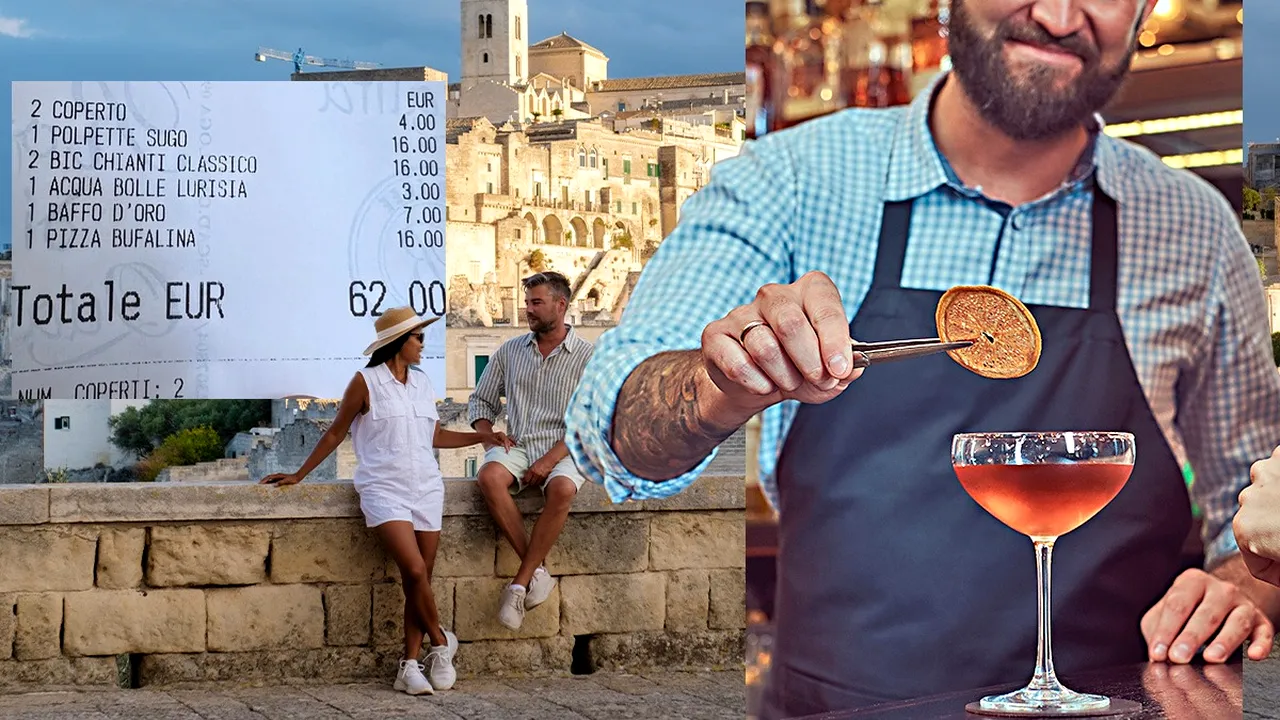 Turiștii sunt revoltați de nota de plată primită la un bar din Italia / „Am fost suprataxați pentru MUZICĂ!”