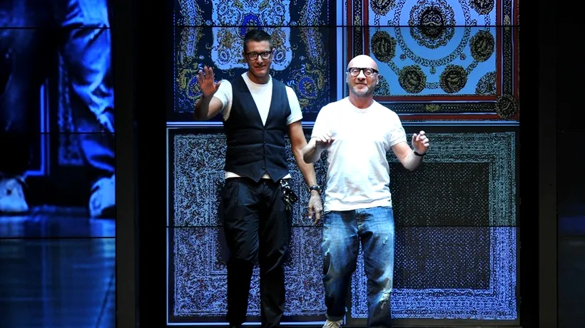 Stiliștii Domenico Dolce și Stefano Gabbana, amendați cu 343 de milioane de euro pentru evaziune fiscală