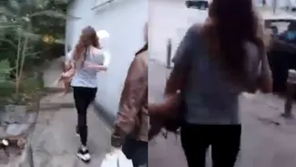 VIDEO | O mamă a vrut să își arunce copilul în fața mașinilor, la Constanța: „Ea vede tot, este posedată!”