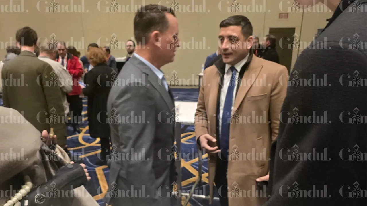 George Simion, singurul român care îl cunoaște pe Richard Grenell și care a stat la aceeași masă cu el în prima zi a CPAC