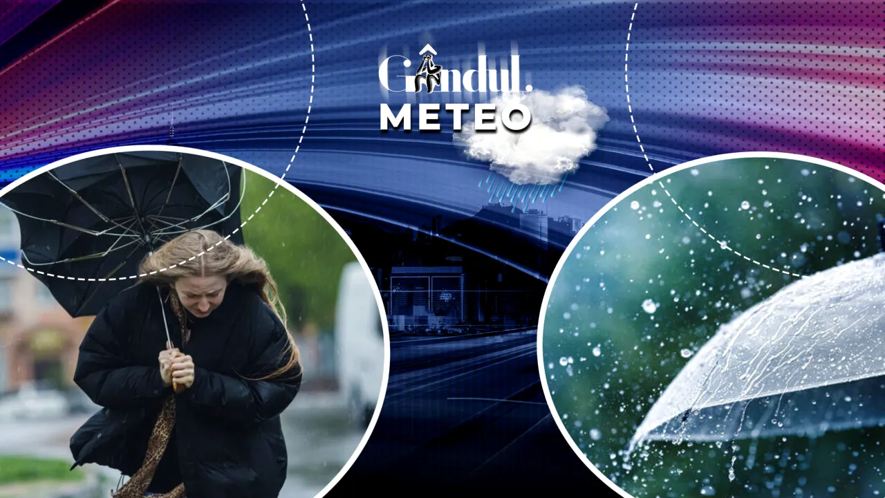 Temperaturi scăzute și cod galben de vânt, emis de ANM. În ce zone vor fi rafale de până la 70 km pe oră
