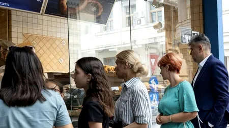 Marcel Ciolacu: „Azi, în timp ce stăteam la coadă la patiserie, râdeam împreună cu Olguța pe seama filmulețului făcut cu AI-ul