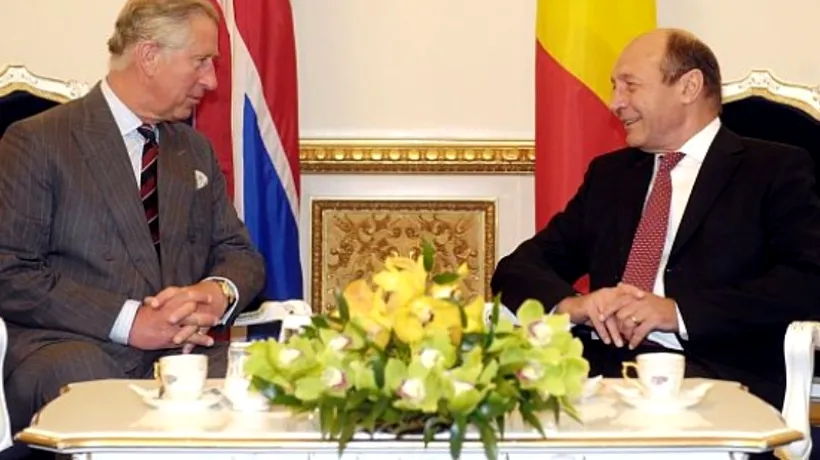 Băsescu l-a primit pe Prințul Charles, căruia i-a mulțumit pentru vizită și pentru prietenia pe care a arătat-o poporului român