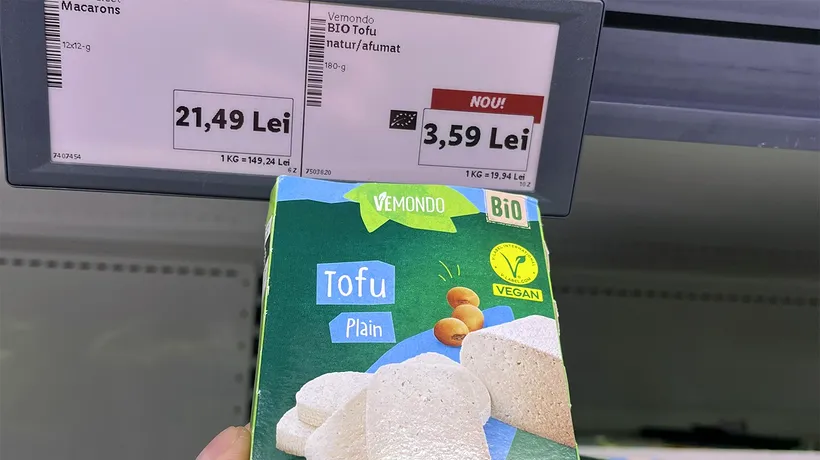 Din ce este făcută, de fapt, brânza TOFU în Lidl România, la doar 3.59 lei