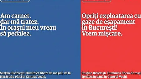 BICICLEȘTI. Îi cerem public primarului Oprescu să deschidă orașul pentru pietoni și bicicliști. SUSȚINE PETIȚIA PUBLICĂ