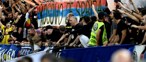 Jandarmeria a făcut anunțul, după ce sute de ultrași au oprit meciul România - Kosovo! Ce SANCȚIUNI s-au dat! Cine amenință cu judecata