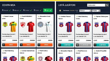 Luni reîncepe LIGA PROSPORT, managerul de fotbal online dotat cu premii de peste 10.000 de euro