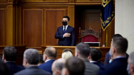 Zelenski către premierul britanic Boris Johnson: Următoarele 24 de ore sunt cruciale pentru Ucraina