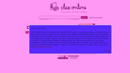 Păcăleli de dicționar. Farsa de 1 aprilie făcută de DexOnline