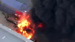 Tragedie în Los Angeles: un elicopter de știri s-a prăbușit între două clădiri și a provocat un incendiu. Trei persoane și-au pierdut viața