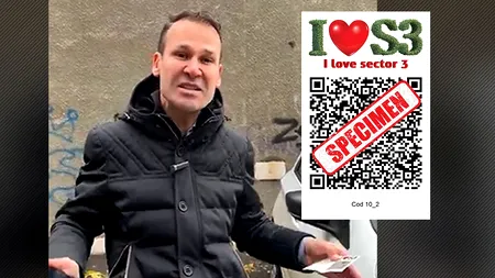 VIDEO - Începe distribuirea codurilor QR către șoferii care au locuri de parcare în Sectorul 3. Primarul Robert Negoiță explică modul în care se vor folosi