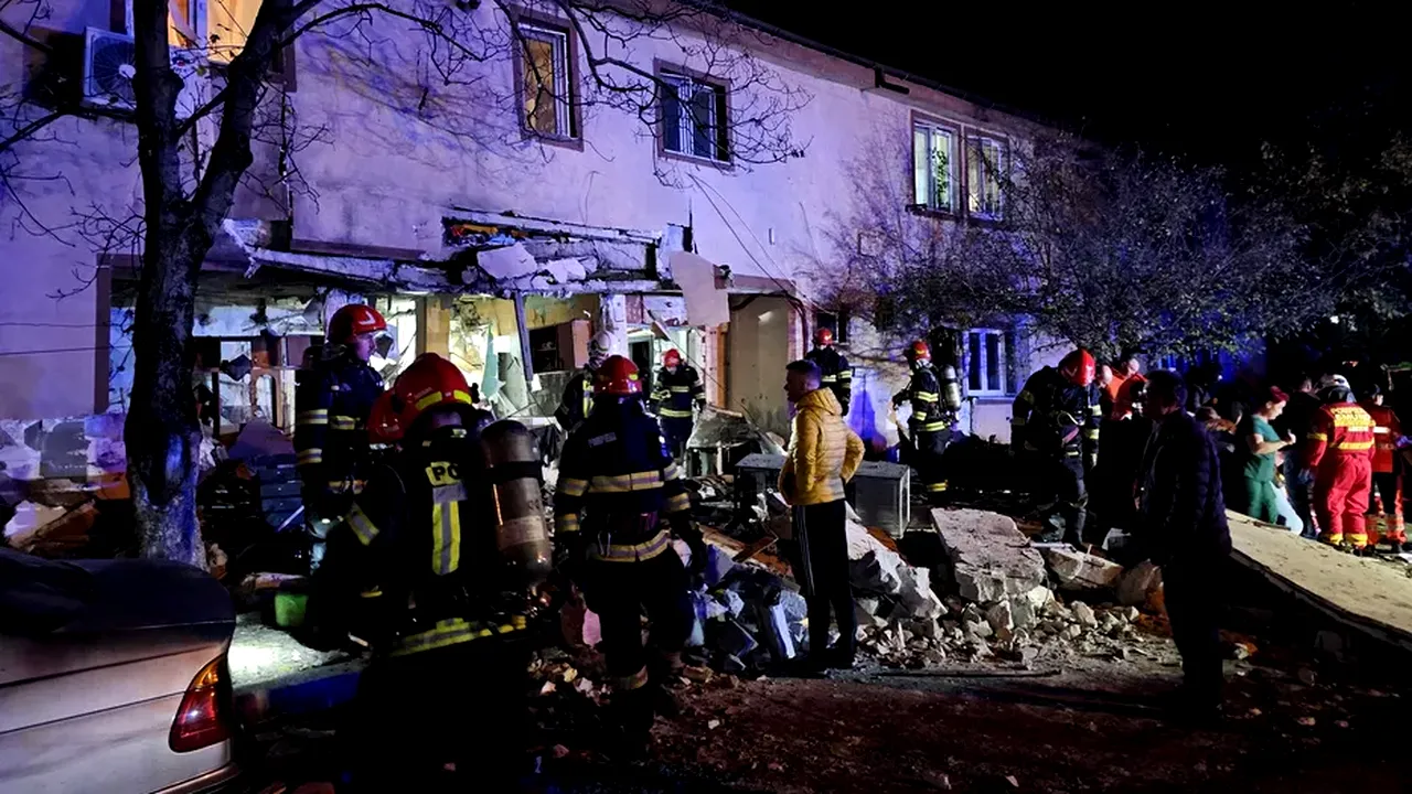 Ce au descoperit specialiștii ISC la blocul afectat de explozie în Buftea