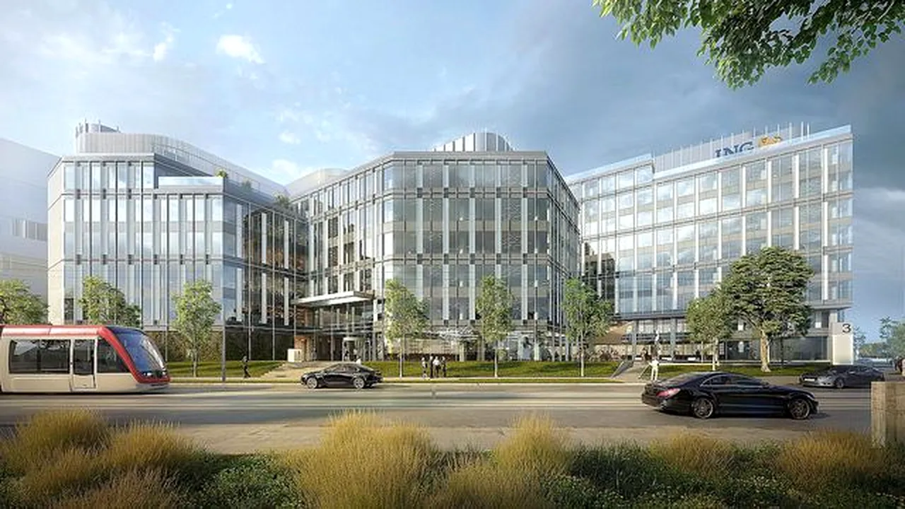 ING Bank își mută sediul central din România.  2000 de angajați vor lucra în Blue Rose Office Park
