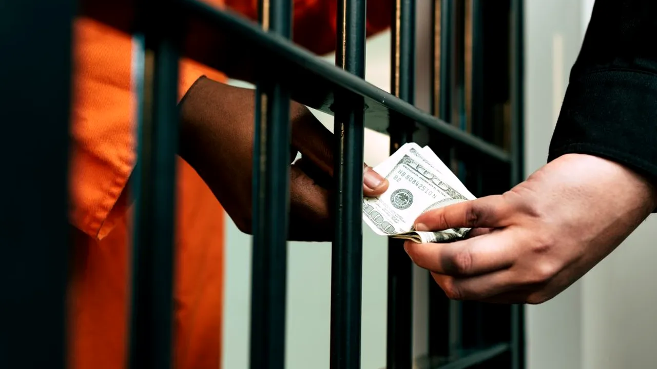 Cum gardienii de la penitenciar se pun în serviciul infractorilor: Un ofițer a fost prins în timp ce primea mită!