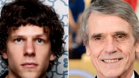 Jesse Eisenberg și Jeremy Irons vor juca în următorul film din franciza 