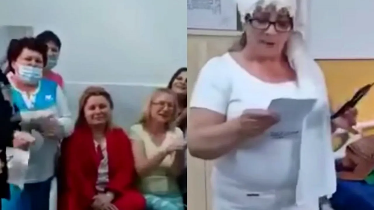 VIDEO. Imnul coronavirus din Botoșani. Mai mulți pacienți și cadre medicale s-au adunat într-un salon și au cântat: „Din ținutul negativ ne-am ales toți cu COVID” | Polițiștii au deschis o anchetă