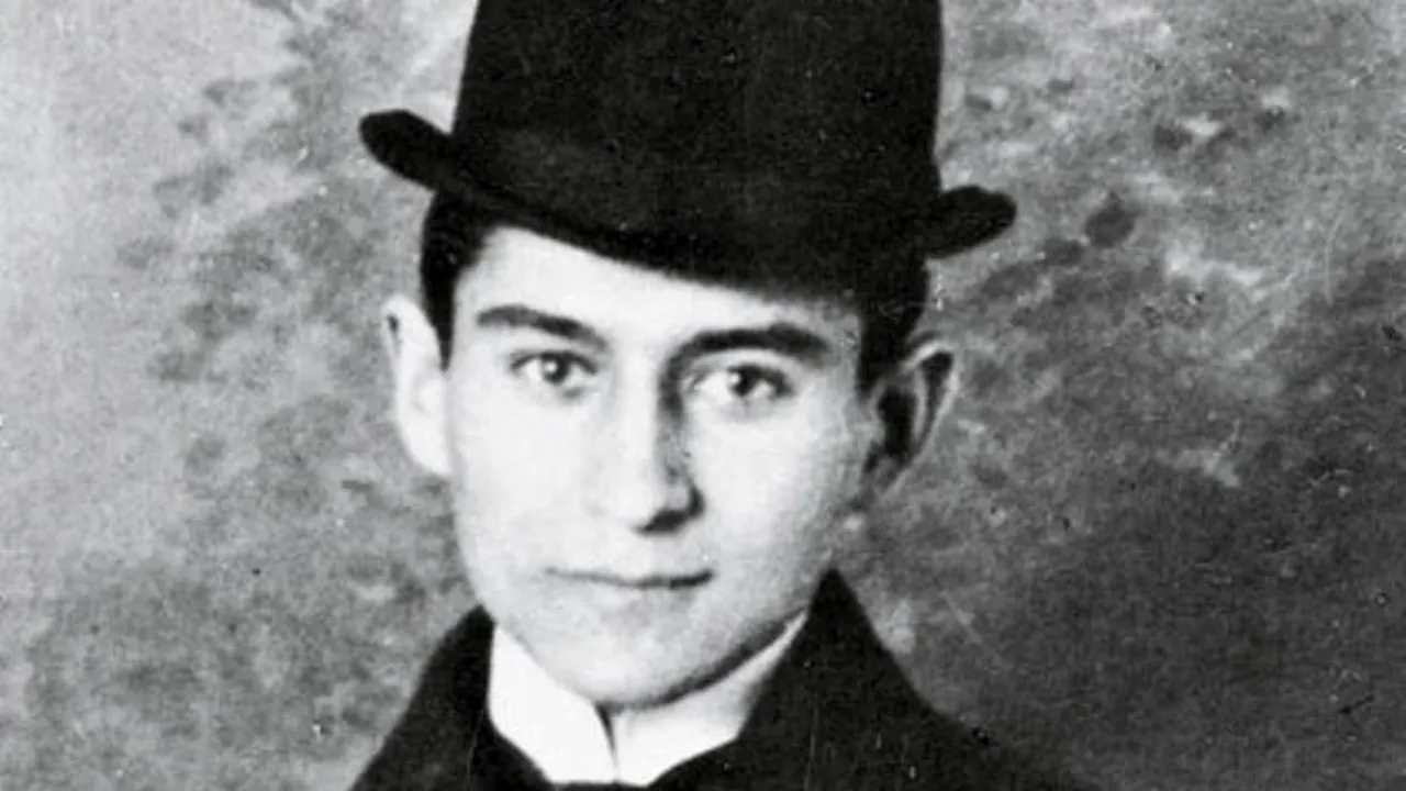 FRANZ KAFKA și omul-gândac. Personajul lui FRANZ KAFKA din Metamorfoza, subiect de Doodle