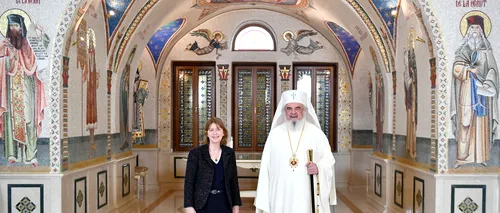 Ambasadorul SUA la Bucureşti, în vizită de prezentare la Patriarhia Română. Ce i-a transmis Patriarhul <i class='ep-highlight'>Bisericii</i> Ortodoxe Române