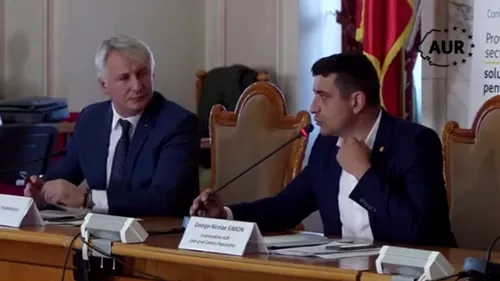 Fostul ministru PSD Eugen Teodorovici, alături de George Simion și Claudiu Târziu, la o dezbatere organizată de AUR
