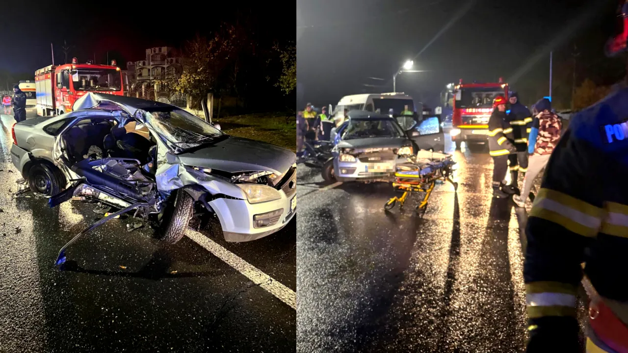 Planul Roșu activat în Giurgiu: O persoană a murit și alte șase sunt rănite în urma unui accident rutier grav pe DN6