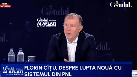 Câțu condamnă discursul colegilor din PNL privind existența unui “sistem” și atacurile la justiție: M-a surprins nu foarte plăcut