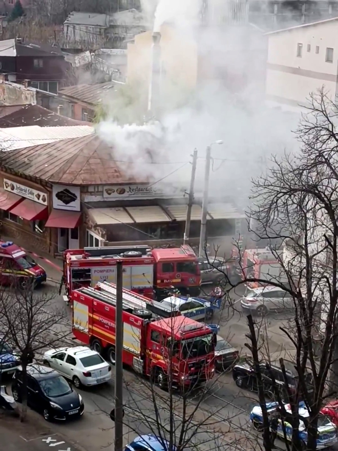 Incendiu la un restaurant din Sectorul 5 al Capitalei