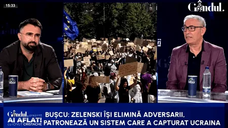 Bușcu descifrează mizele crizei de putere de la Kiev: Zelenski se teme cel mai tare de pace, nu de război
