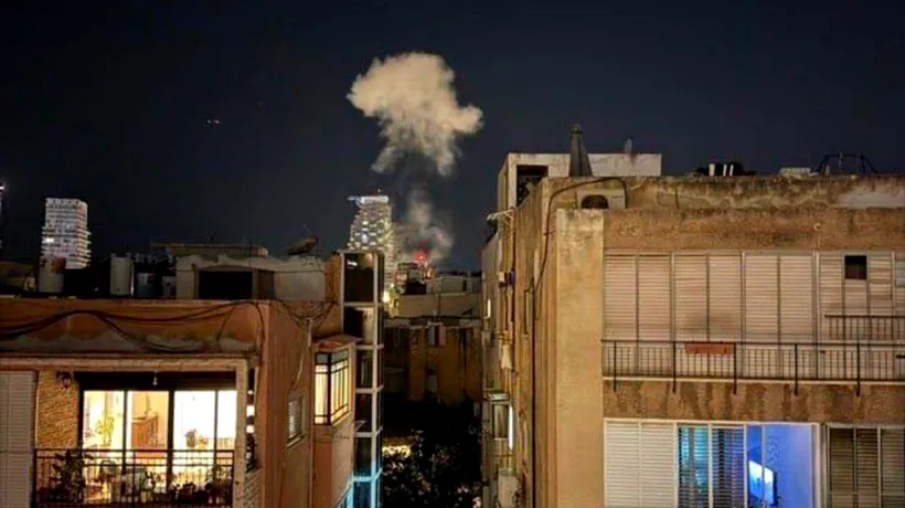 Tel Avivul, sub asediu DRONELOR Houthi soldat cu un mort și cel puțin 10 răniți. Explozii lângă Ambasada SUA în Israel