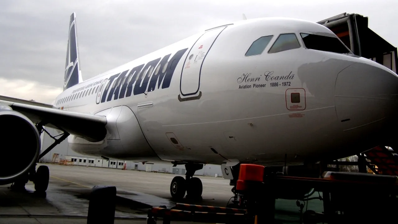 O aeronavă Tarom s-a întors pe aeroport în urma unor 
