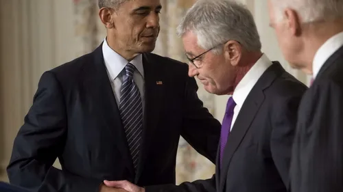 Barack Obama anunță demisia secretarului Apărării, Chuck Hagel
