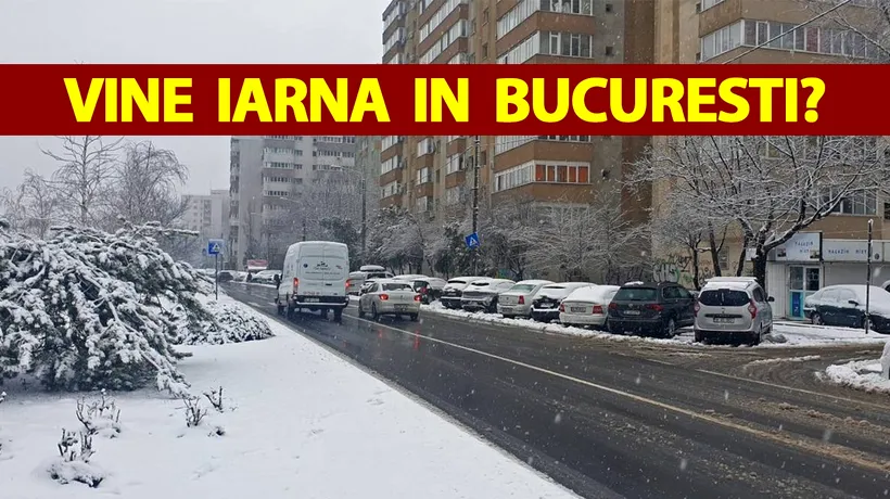 Vine iarna în București?! Meteorologii Accuweather au modificat prognoza pentru finalul lui octombrie