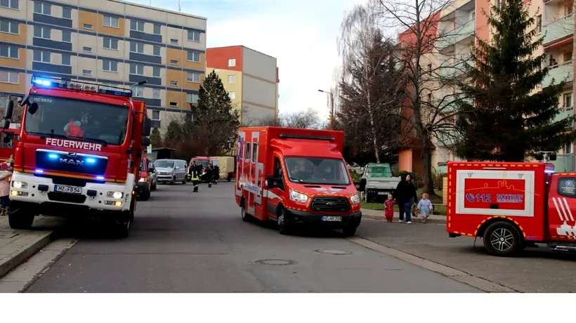 Cel puțin un mort și 25 de răniți în urma unei explozii produse într-un imobil din Germania - FOTO