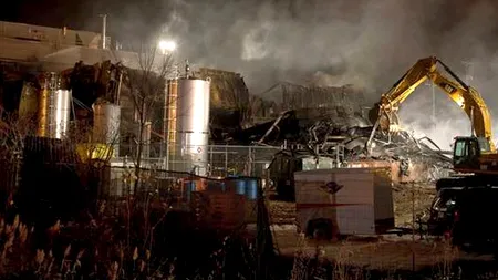 Doi morți și 19 răniți din cauza unei explozii într-o uzină farmaceutică din Canada