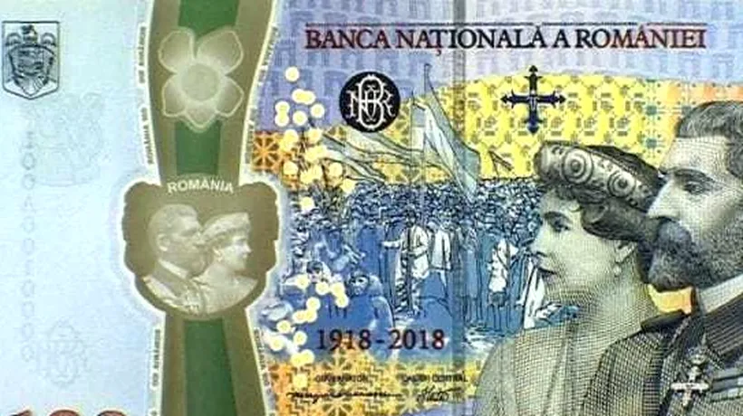 Românii VÂND PE OLX bancnota aniversară de 100 de lei